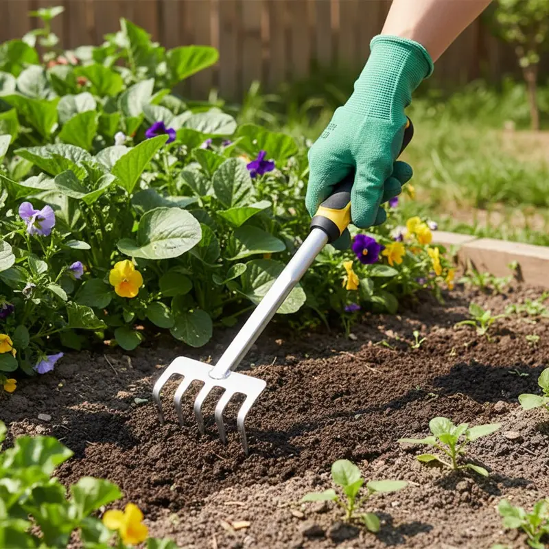 SoilTaskPro™ – Multifunctioneel Tuingereedschap Metaal – Wieden Planten Bodemwerk