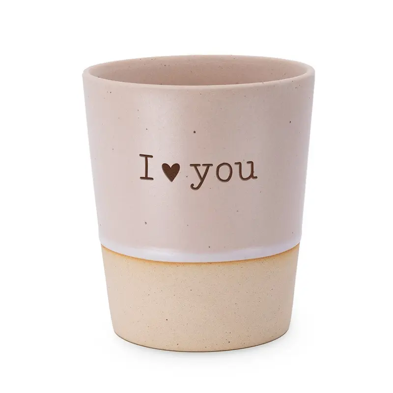 Special Ceramics beker - I ♥ you