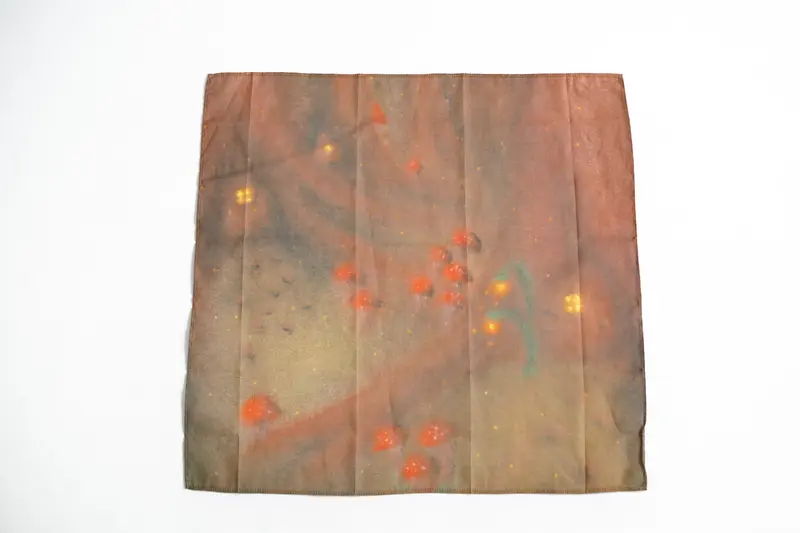 Speeldoek - Lot Bouwes - Paddestoelen 50 x 50 cm
