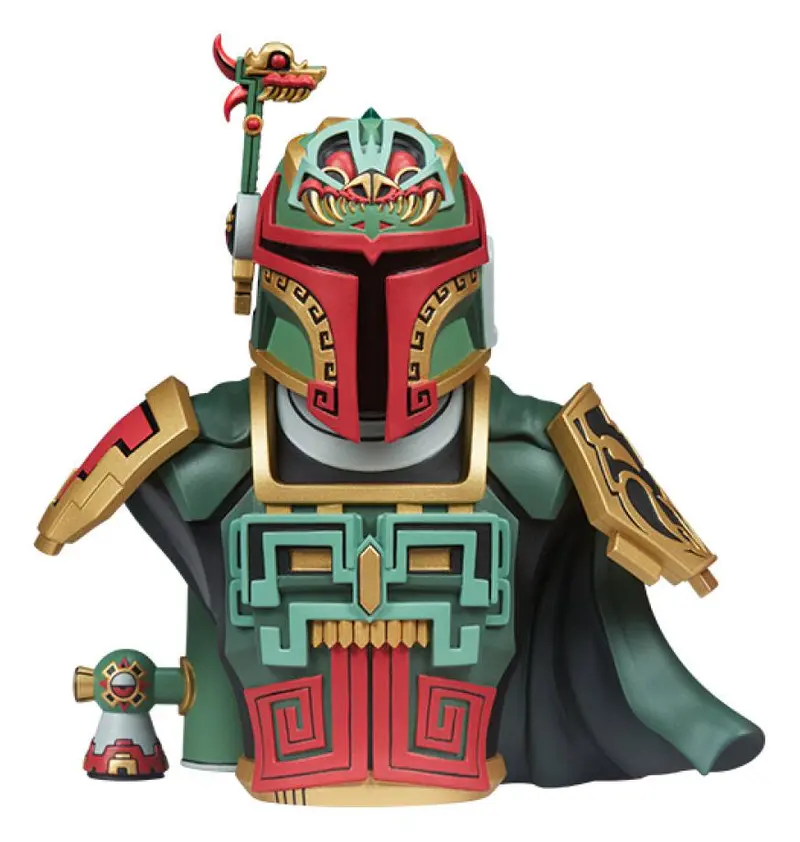 Star Wars Boba Fett Urban Aztec Vinyl Bust by Jesse Hernandez 20 cm