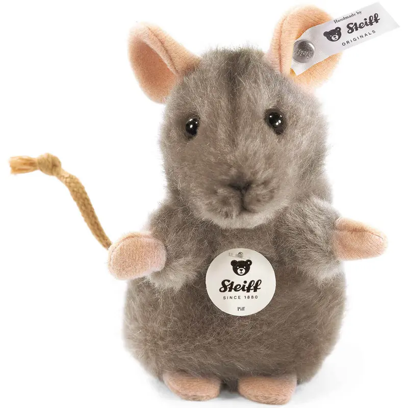 steiff knuffelmuisje piff - 10 cm