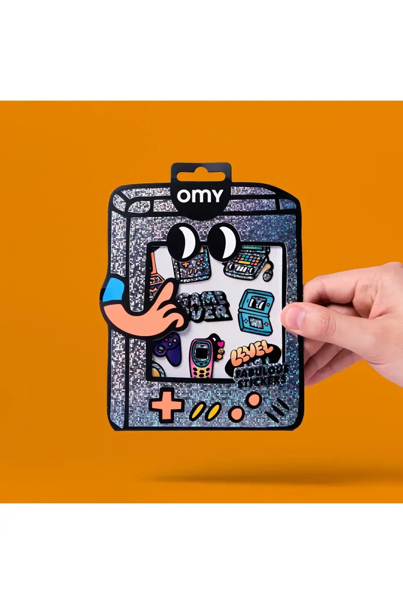 STICKERS - BIG - GAMEBOY
