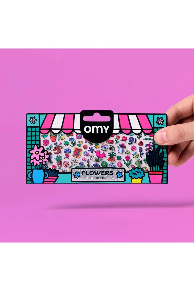 STICKERS - BOUTIQUE - FLOWERS