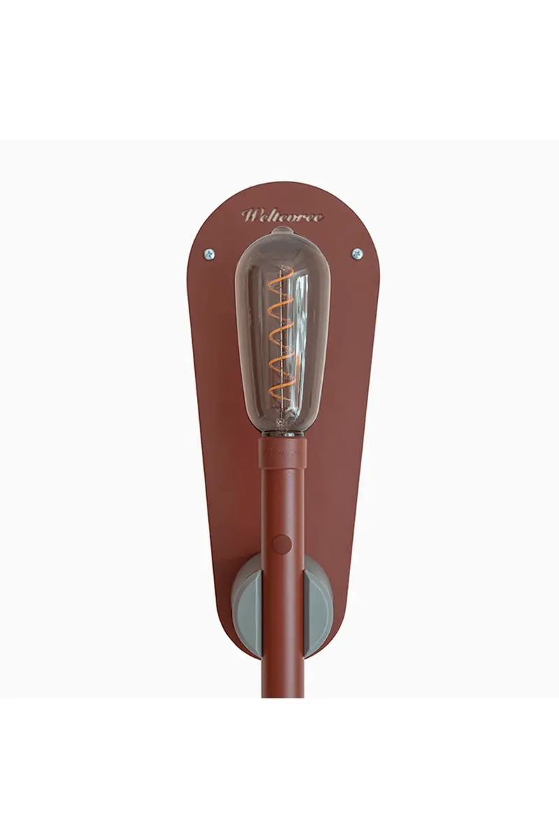 Sticklight Wall Mount set - Oxide Red