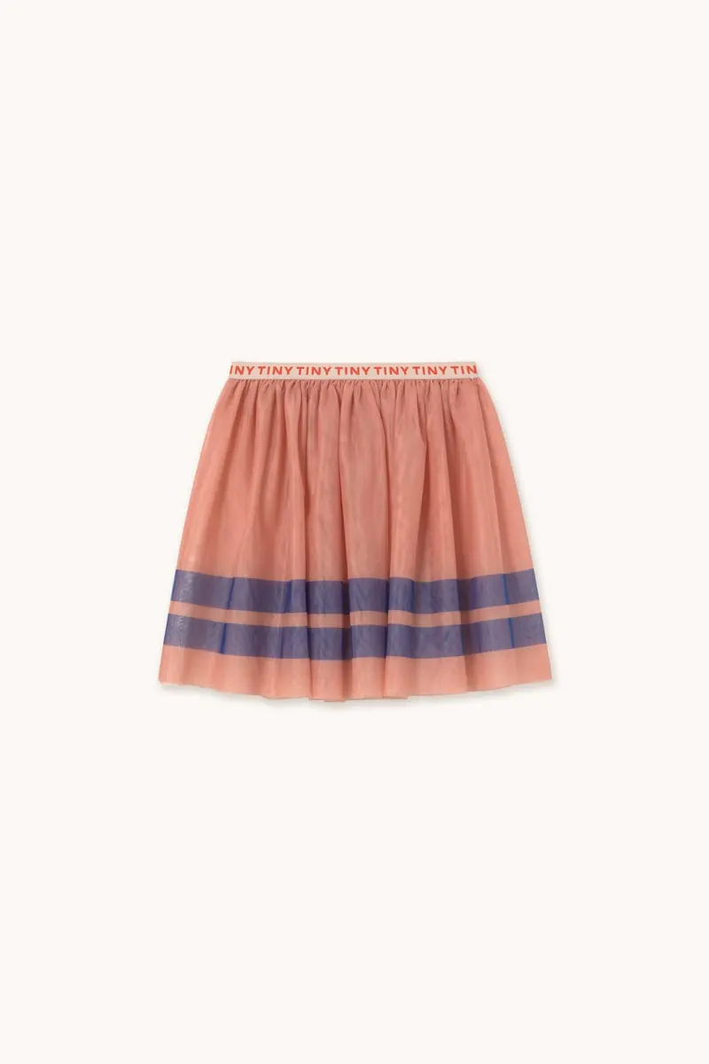 Stripes Tutu Skirt - Peach