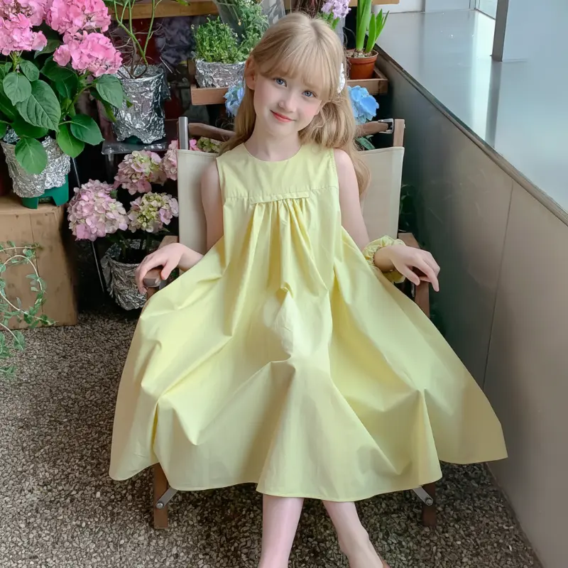 Summer Dress – Licht & Zomers – Gele Zomerjurk