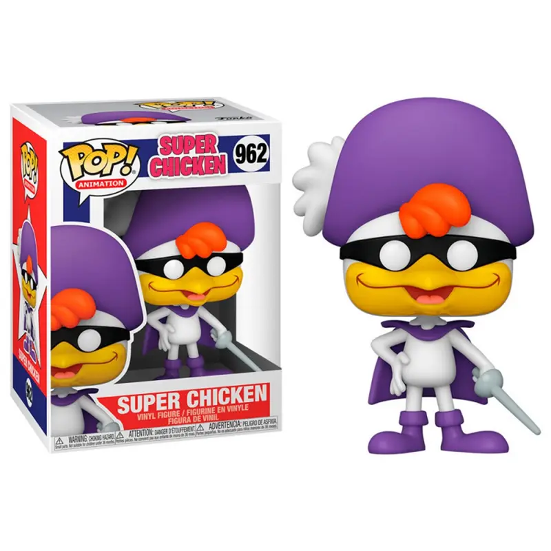 Super Chicken POP! Animation Vinyl Figure Super Chicken 962