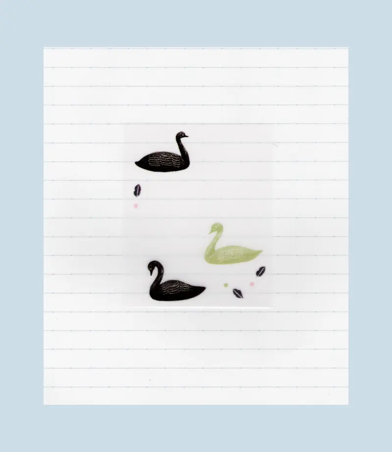 Swan Sticky Notes