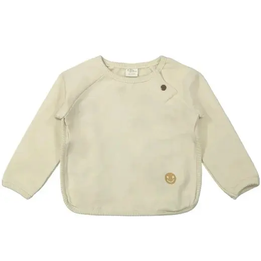 Sweater smiley - biologisch katoen - Riffle Amsterdam