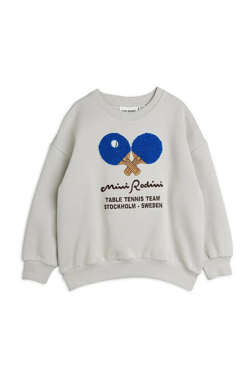 Table tennis chenille sweatshirt