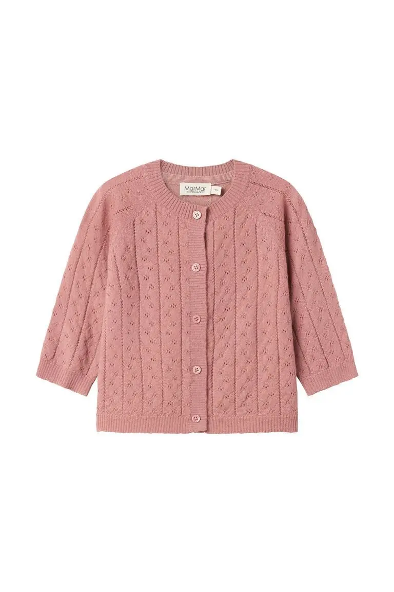 Taki - Light Merino Pointelle - Rose Parfait