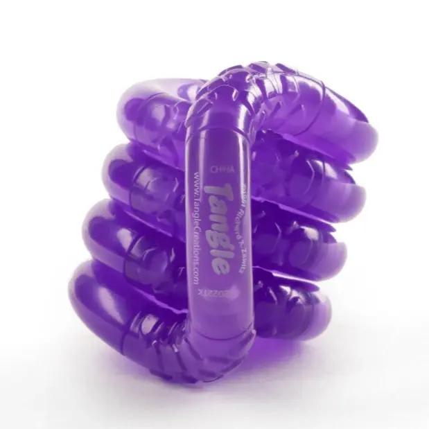 Tangle structuur glow purple