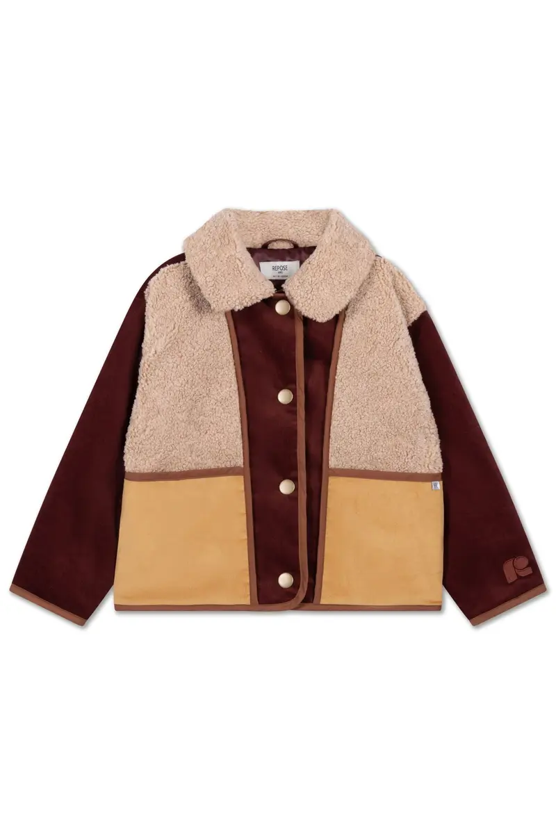 Teddy jacket - Mulberry rocket