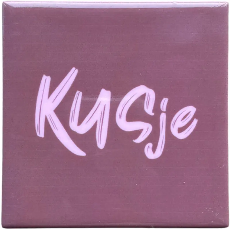 💕 Tegeltje “Kusje” van keramiek