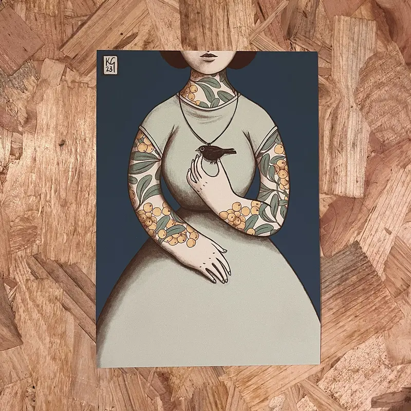The Blackbird Prints - Tattoo