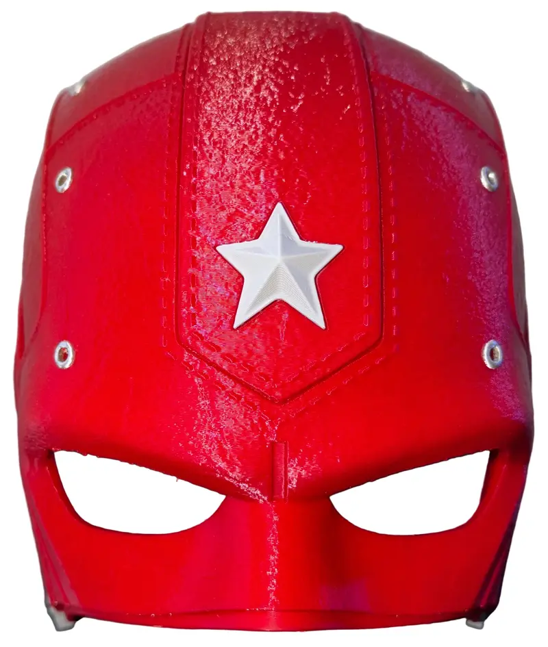 The Red Guardian Helmet