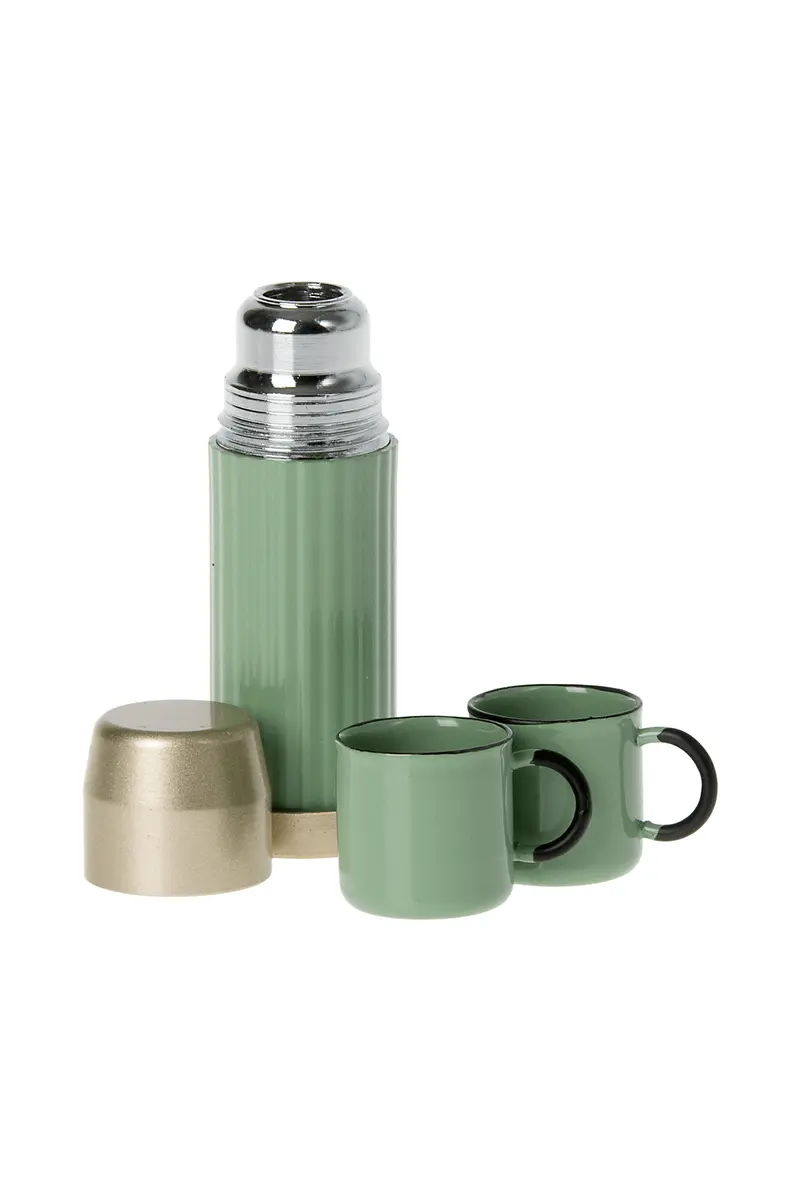 Thermos And Cups - Mint