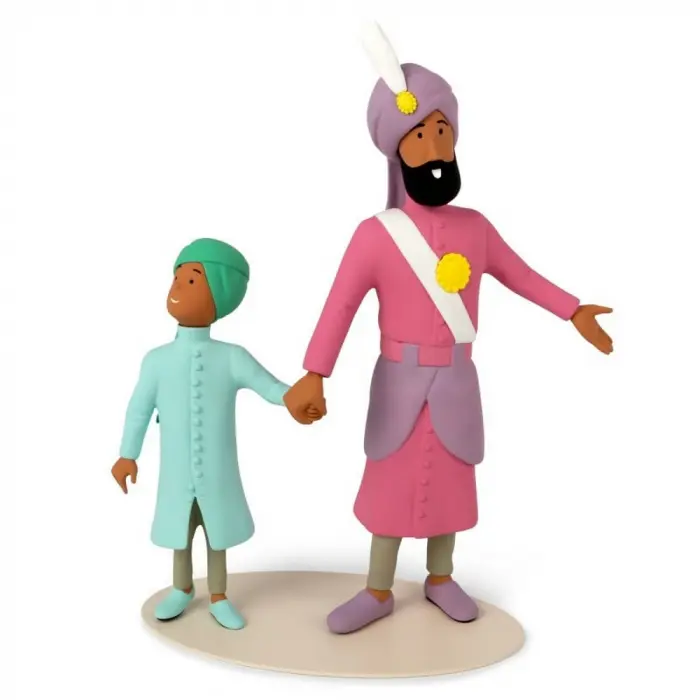 Tintin Collectible Figure - Maharajah and his Son 29cm 46019 (2023)