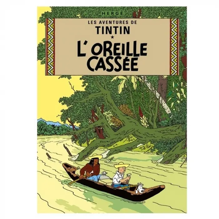 Tintin Poster-The Broken Ear 50x70cm