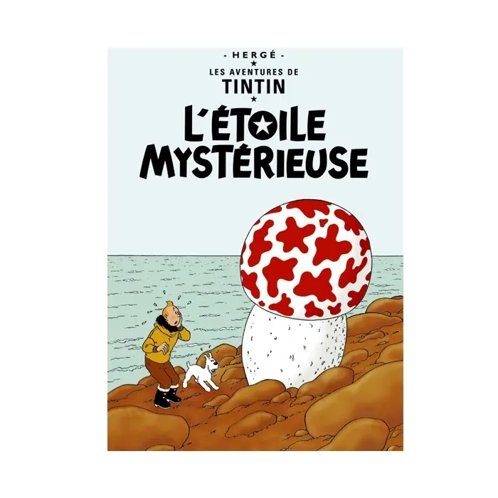 Tintin Poster-The Shooting Star 50x70cm