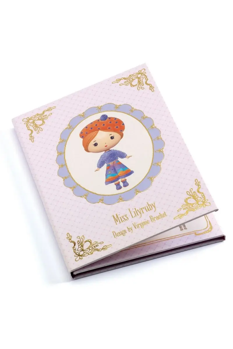 Tinyly - Sticker Aankleedspel - Miss Lilyruby