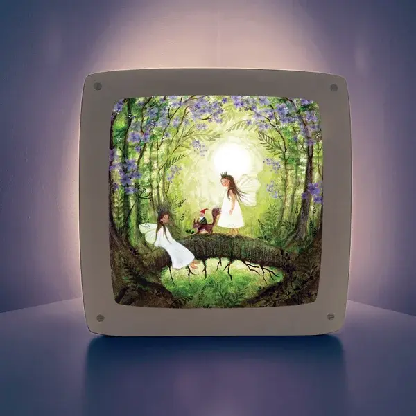 Toverlux Bijdehansje Fairies with Squirrel Seizoensplaat (64)