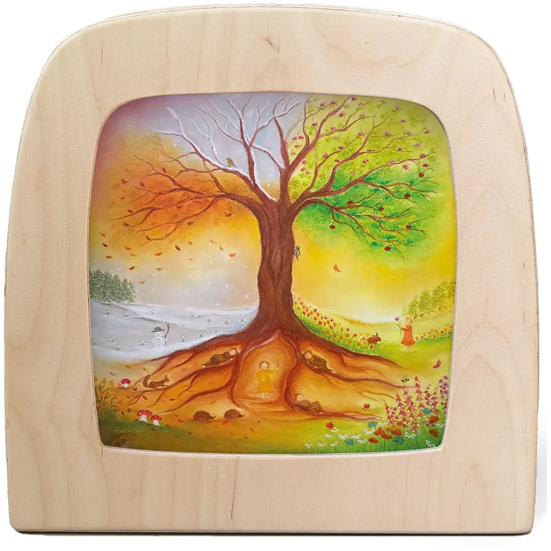 toverlux toverplaat voor toverlamp - tree of seasons