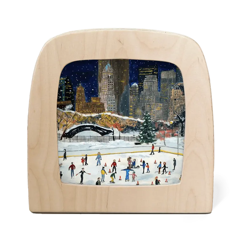 Toverplaat - Gwen's Illustraties - Kerstmis in New York