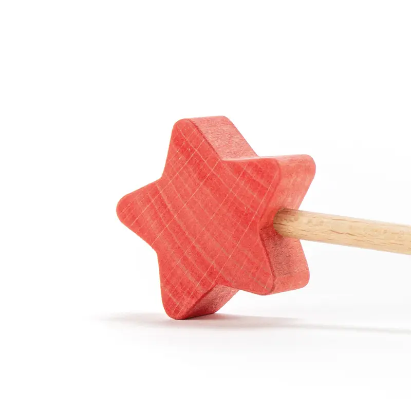 Toverstaf - Ster - Rood