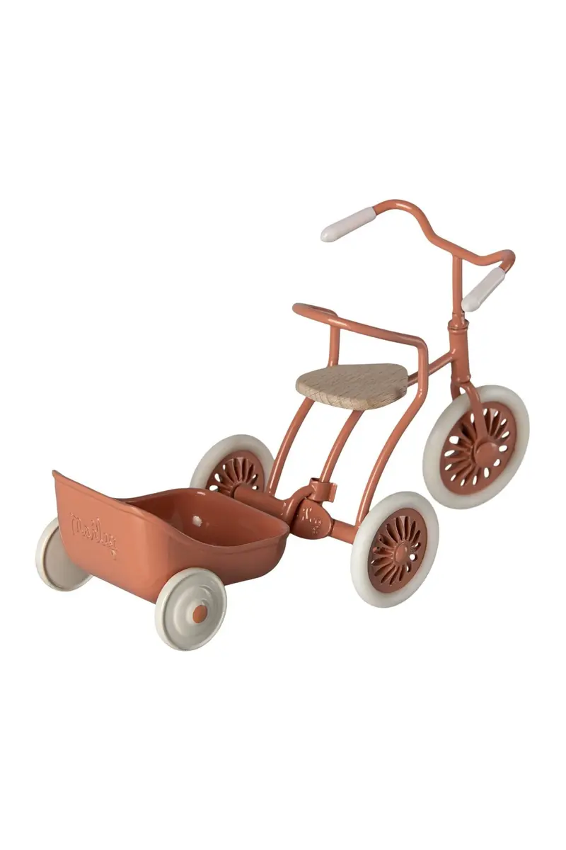 Tricycle Hanger, Mouse - Coral