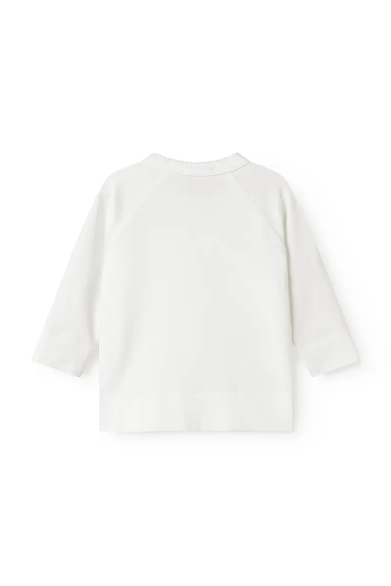 Tut Wrap LS - Modal New Born - Gentle White