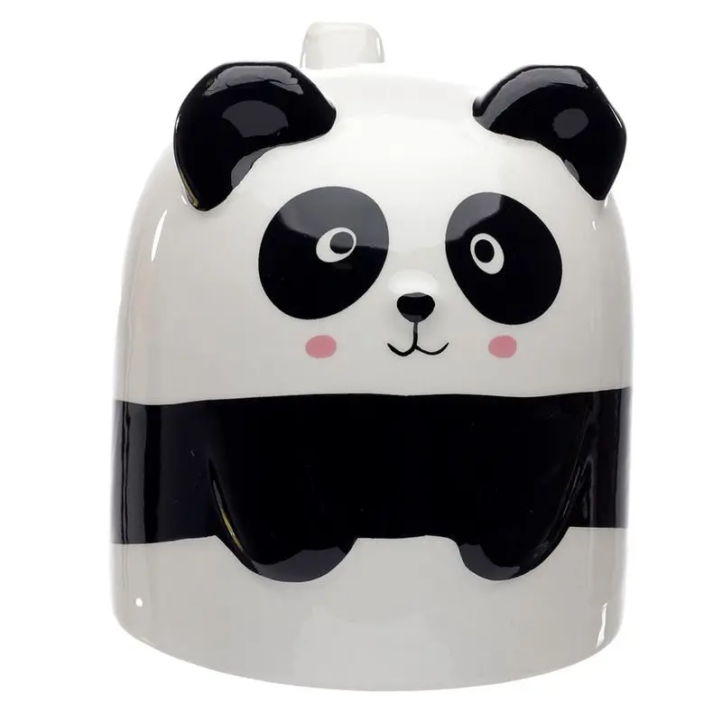 Upside-Down Mok (Keramiek) - Panda
