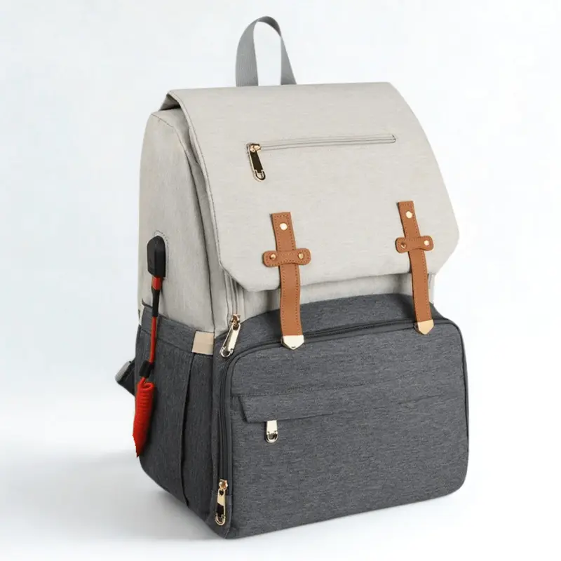 UrbanRobby™ – Stijlvolle Luierrugzak met 30L Capaciteit – Comfortabele Babyverzorgingstas