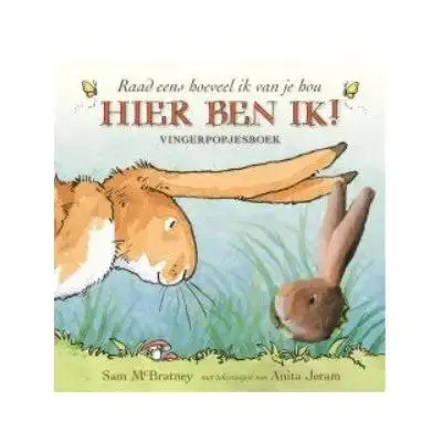 Vingerpopjesboek "Hier ben ik!" van Sam McBratney