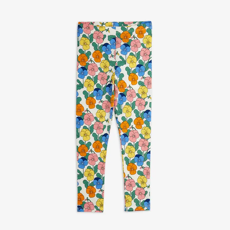 Violas all over print leggings