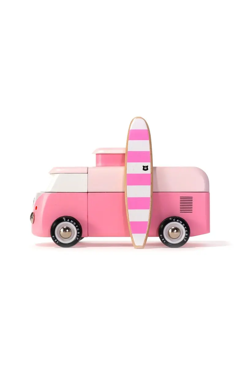 VW Beach Bus - Pink