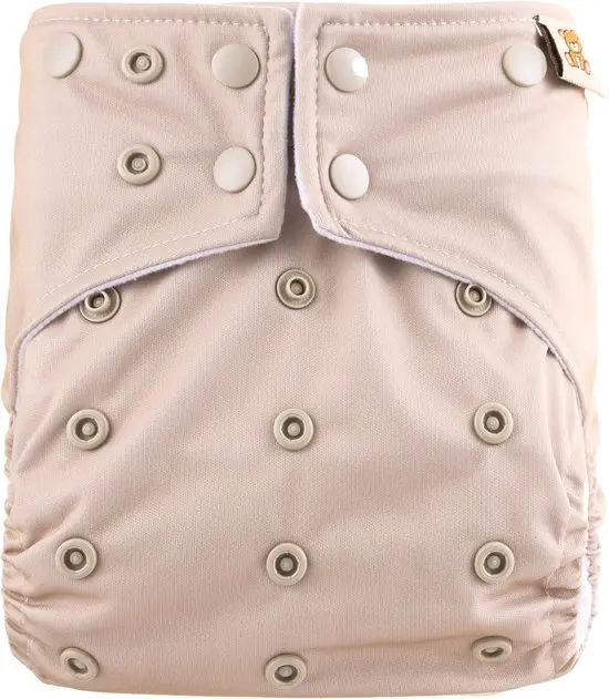 Wasbare pocketluier - Nougat