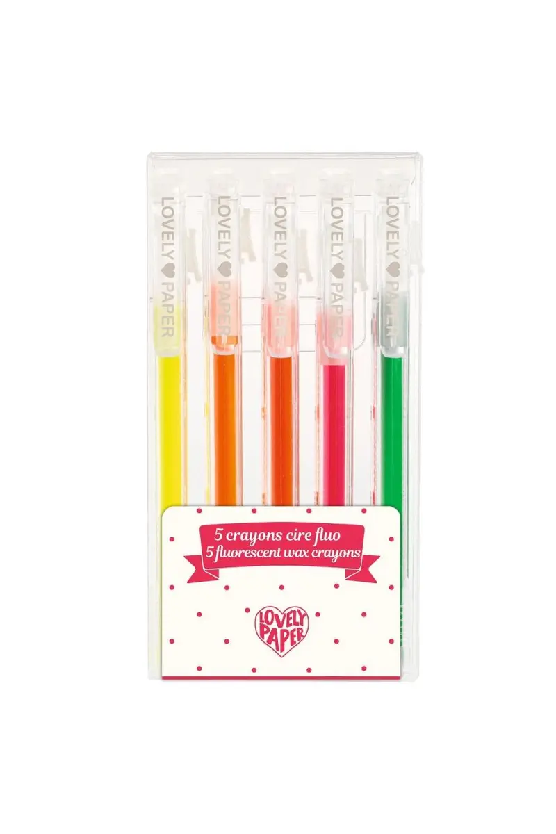 Waskrijtjes Neon - 5St