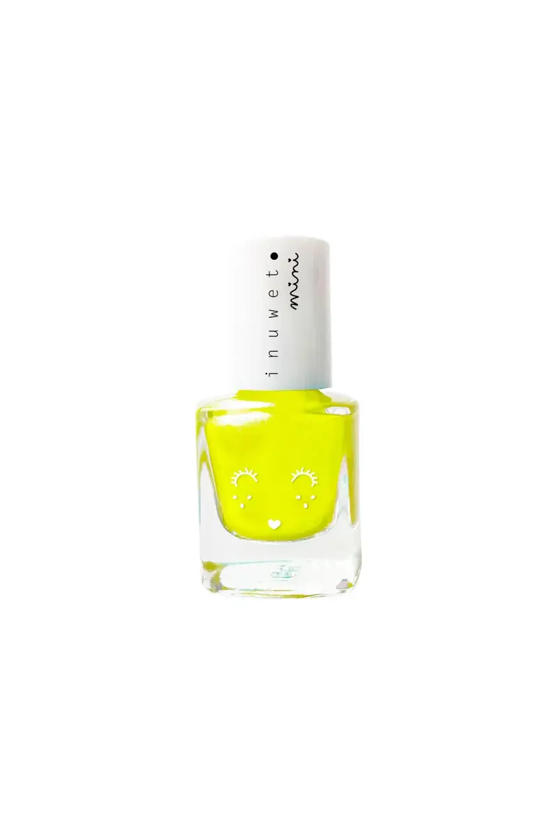 Waterbased Nail Polish - Neon Yellow - Ananas Scent