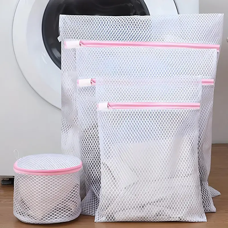 Wexa Waszakken Set - Mesh met Ritssluiting, Duurzaam en Beschermend