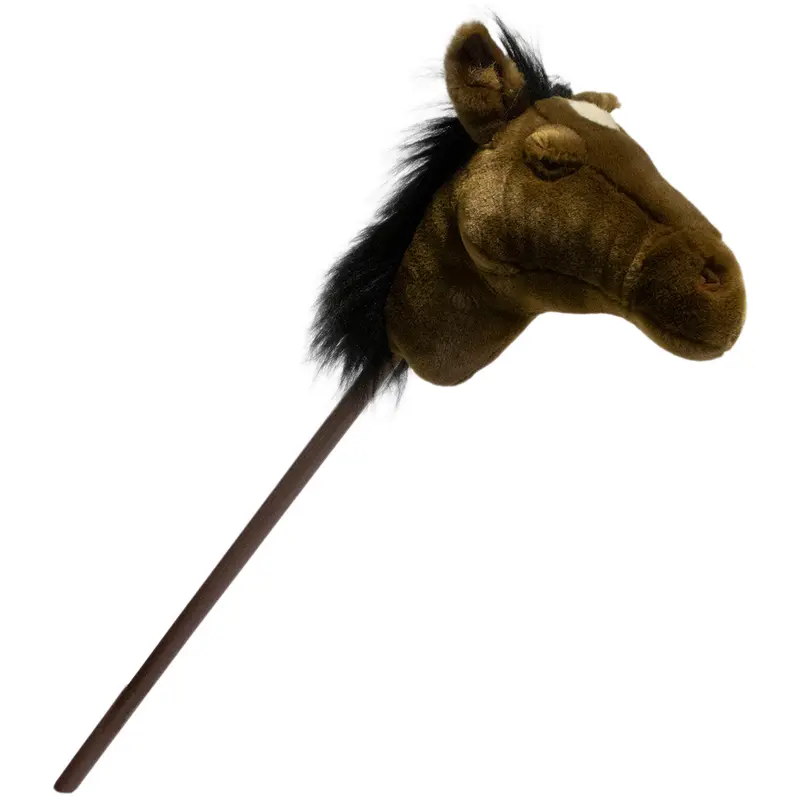 wild & soft stokpaard - bruin