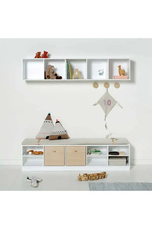 Wood base for shelving units 5x1 - 5x2