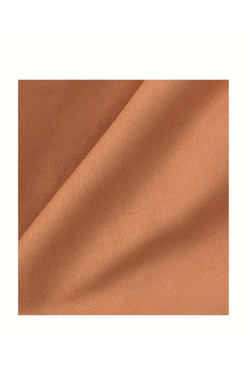 Wood Original curtain 138 cm, caramel