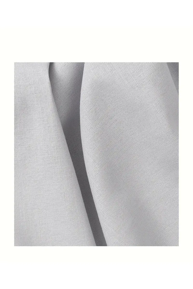 Wood Original curtain 138 cm, grey