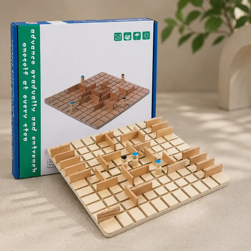 Wooden Chess Puzzle Game – Strategie & Denken – Bordspel