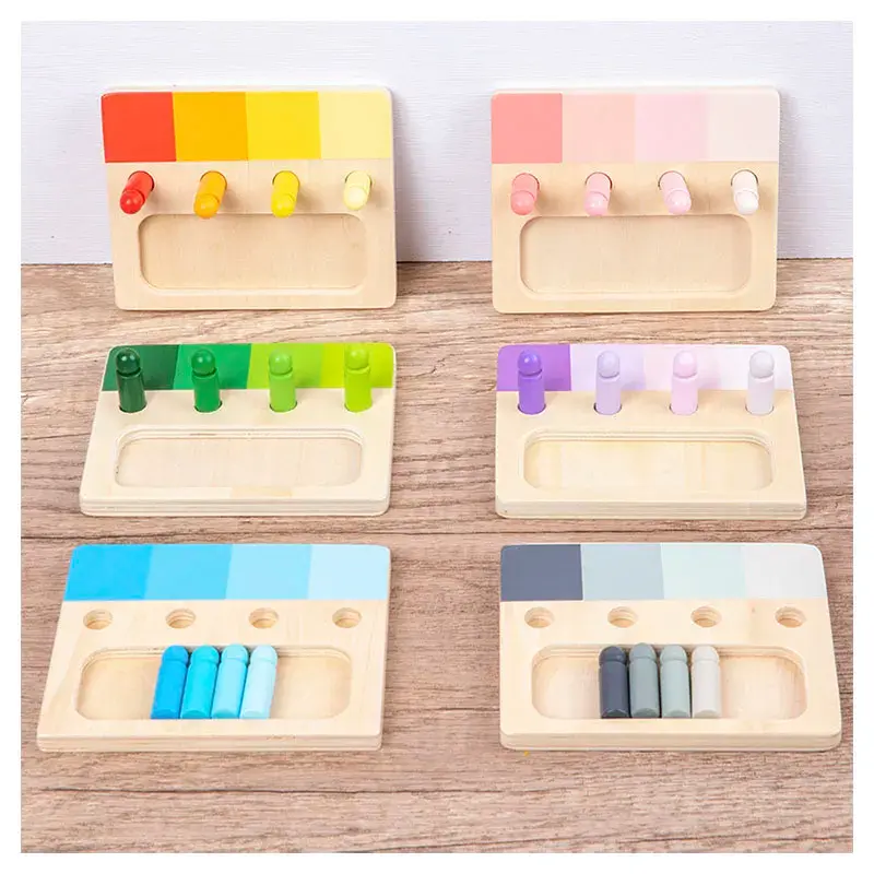 Woods™ - Kleurrijk Montessori - Leerplezier-bord