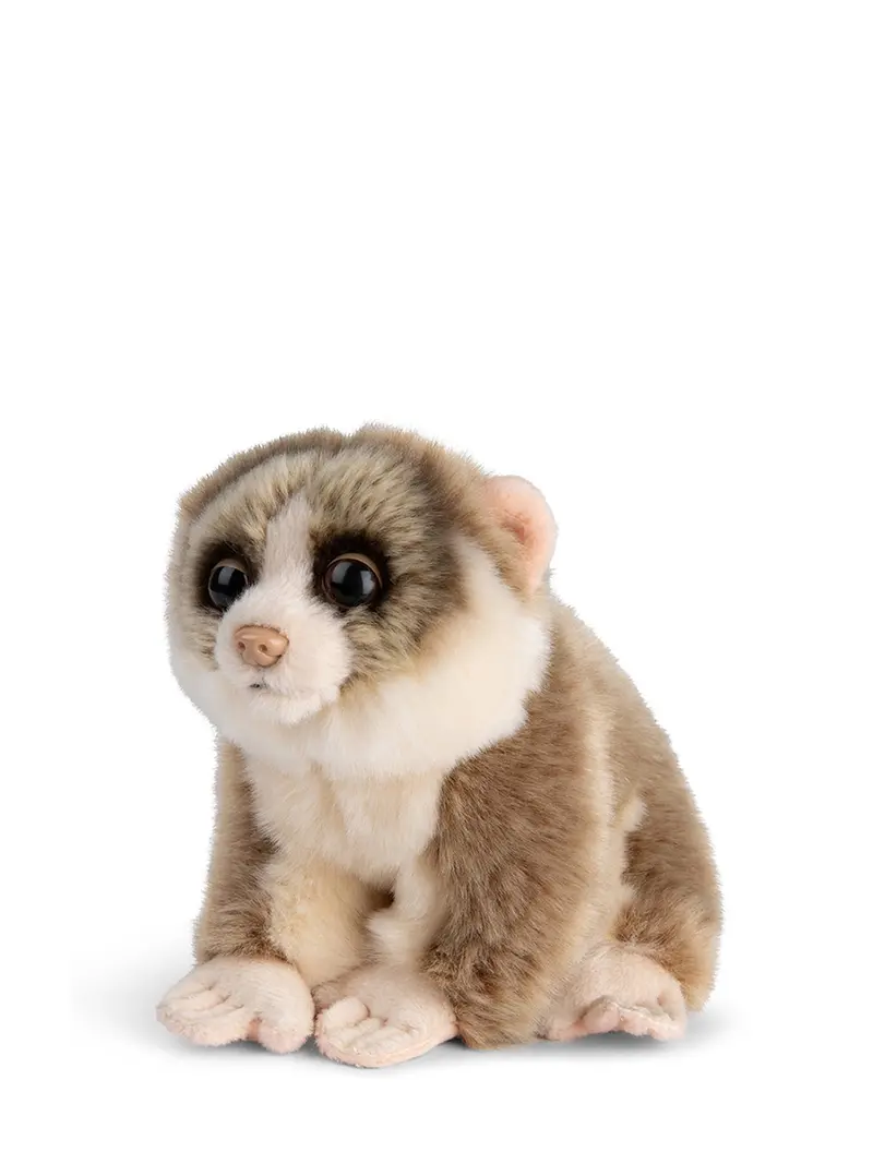 WWF Loris Grey 18 cm - 7'' | Light Brown / White