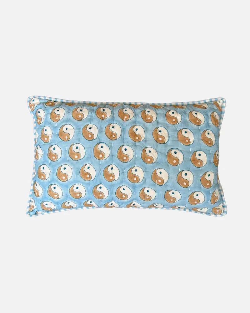 YinYang Arctic Blue Kussenhoes 30 x 50