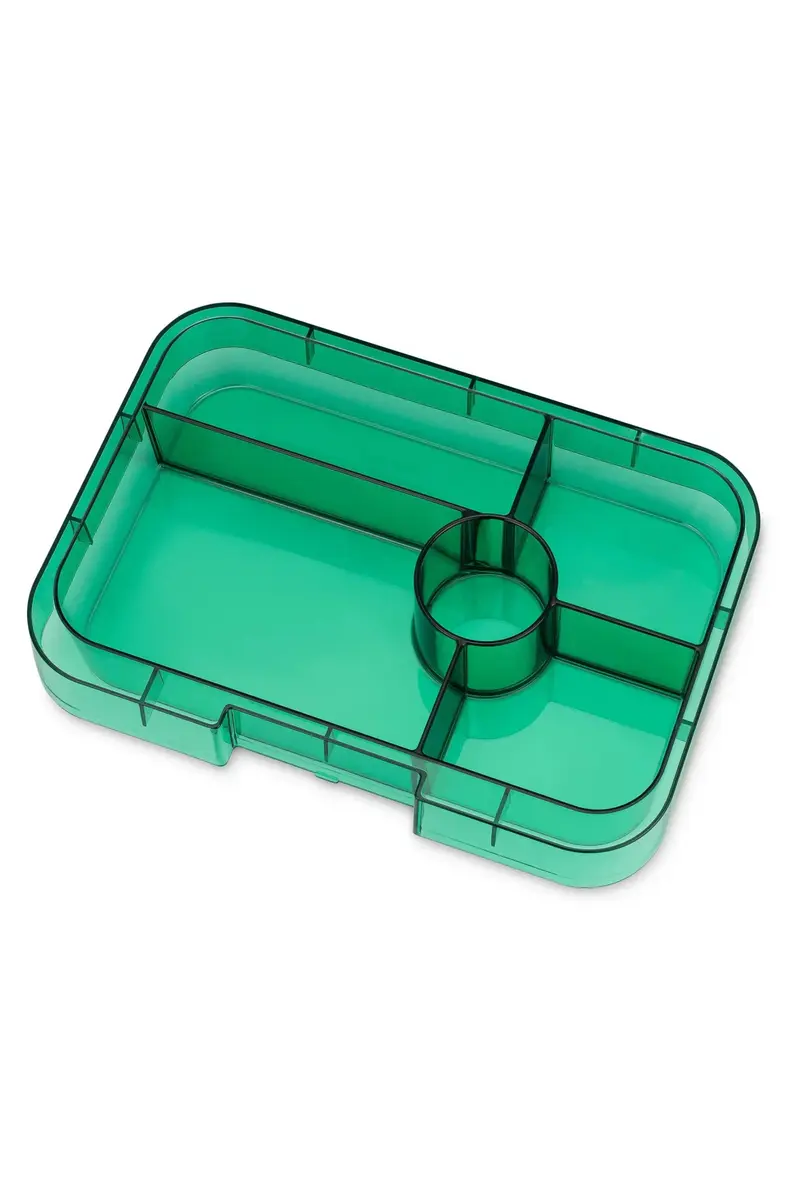 Yumbox Tapas XL tray - Tapas 5c Green clear