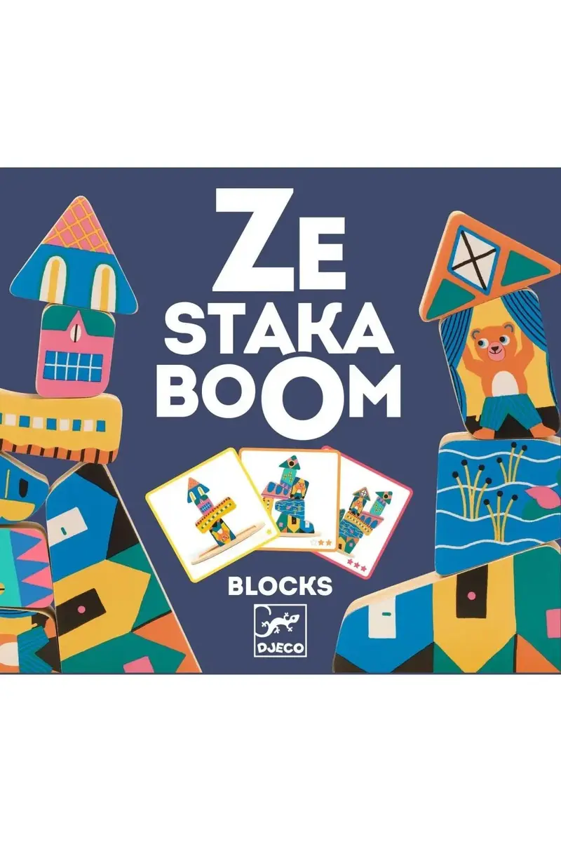 Ze Stakaboom blocks